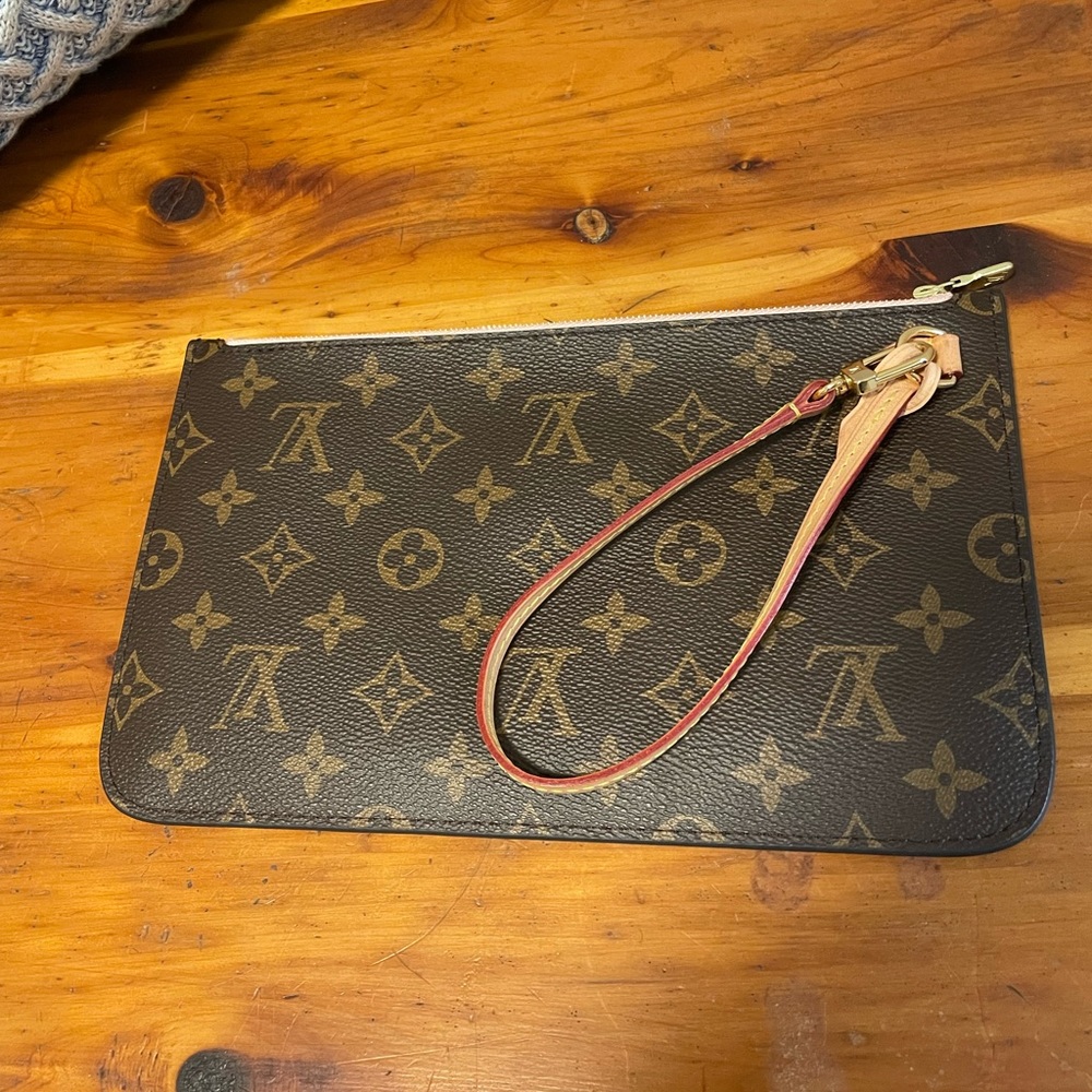 Louis Vuitton Neverfull Pochette Rose Ballerine